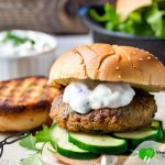 Vegetarische recepten: Linzenburgers met tzatziki en komkommer